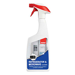 Refrigerator and Microwave Cleaner
