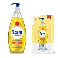 Sano spark  Fresh lemon scent 