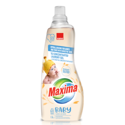 MAXIMA X2 CONCENTRATED BABY LAUNDRY GEL WITH OAT EXTRACT.
